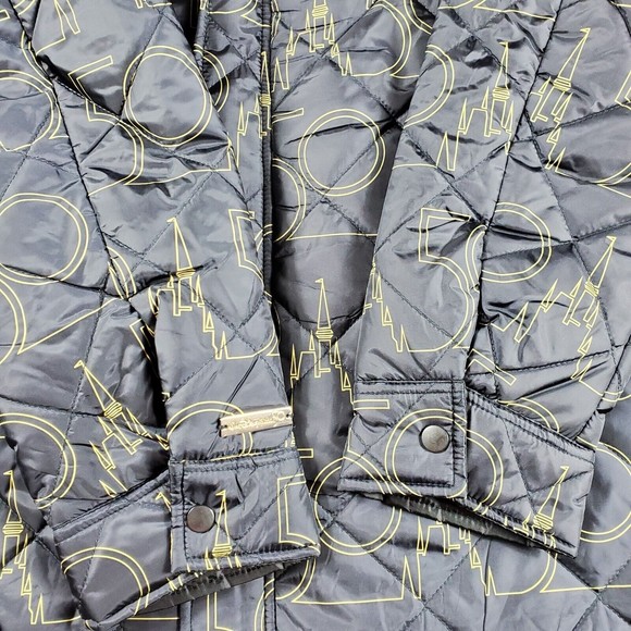 Disney Black and Gold Puffer Jacket - Picture 13 of 16